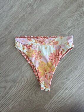 Billabong Floral Bikini Bottom- Reversible
